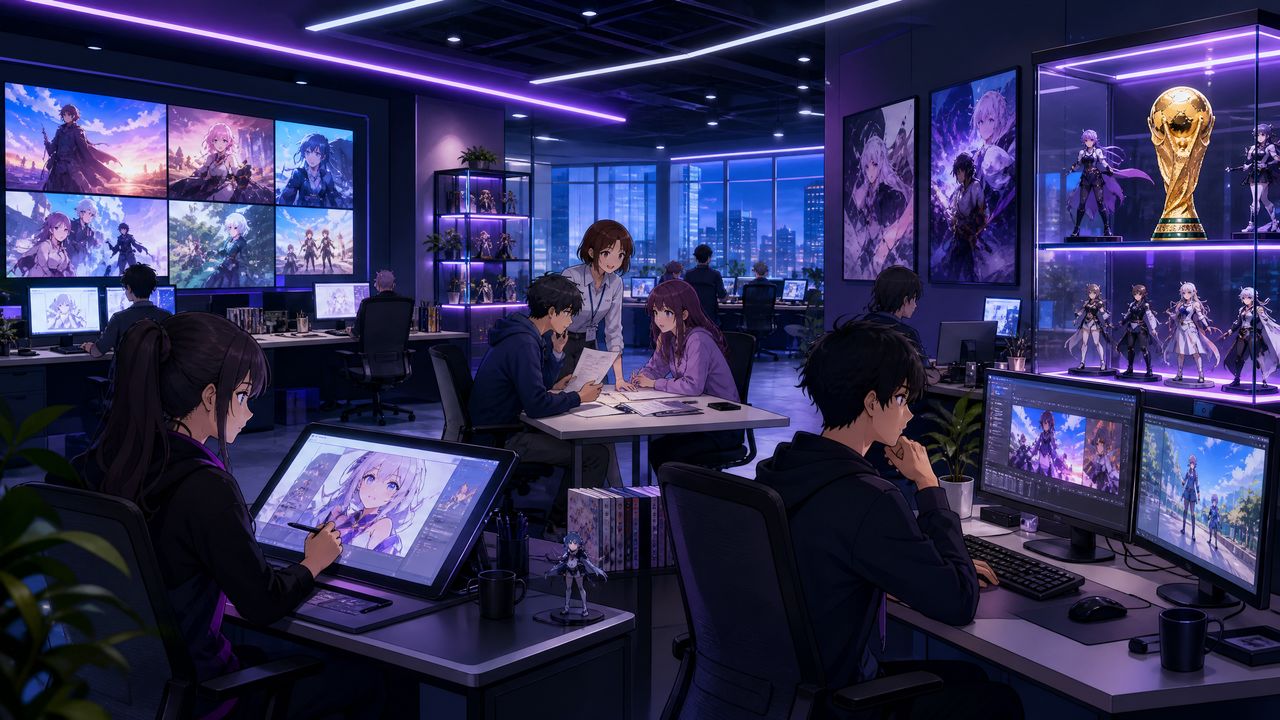 寸止挑战影视传媒公司办公室